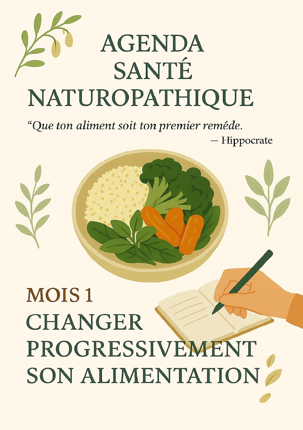 Agenda Santé Epilepsie - Mois 1 – Repenser son alimentation