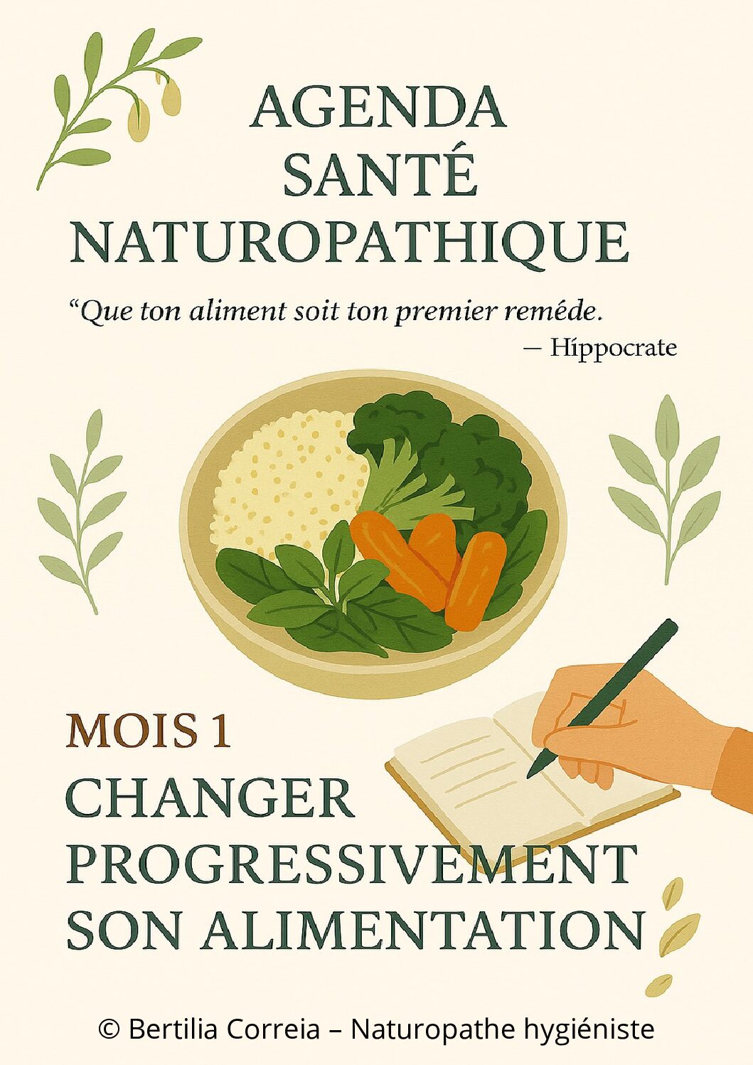 Agenda Santé Epilepsie - Mois 1 – Repenser son alimentation